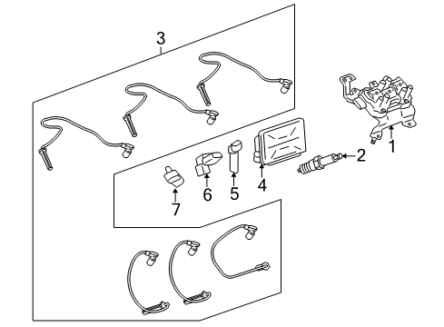 2005 Saturn Relay Ignition System Diagram