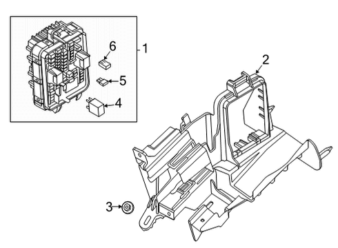 2021 Cadillac CT5 Fuse & Relay Diagram 4 - Thumbnail