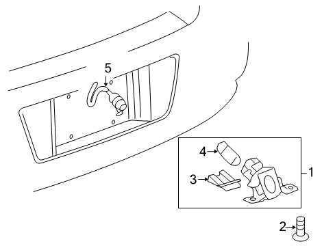 2014 Chevy Impala Limited License Lamps Diagram