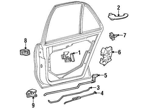 1992 Buick LeSabre Hardware Diagram