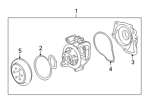 2015 Chevy Equinox Water Pump - Cooling System Diagram