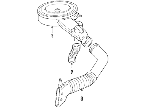 1984 GMC S15 Air Inlet Diagram 2 - Thumbnail