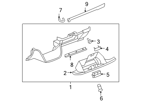 2014 Chevy Tahoe Glove Box Diagram