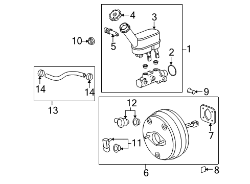 2008 Saturn Outlook Hydraulic System Diagram