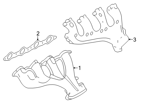 2009 Chevy Trailblazer Exhaust Manifold Diagram 2 - Thumbnail