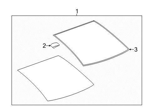 2015 Chevy Sonic Back Glass Diagram