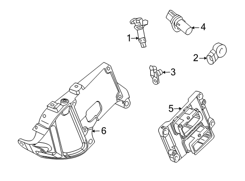 2005 Cadillac SRX Ignition System Diagram 1 - Thumbnail