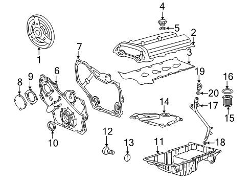 2005 Chevy Cavalier Filters Diagram 2 - Thumbnail