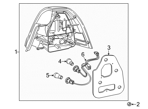 2012 Chevy Caprice Tail Lamps Diagram