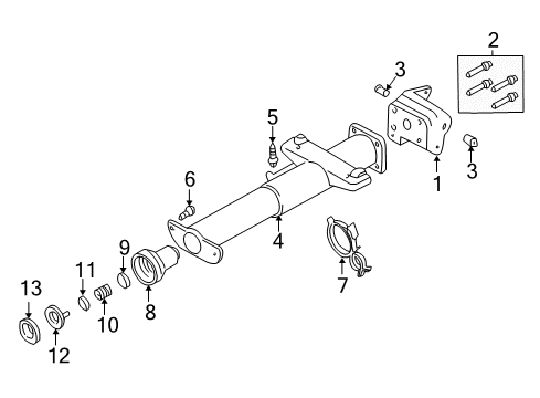 2004 Chevy Impala Housing & Components Diagram 1 - Thumbnail