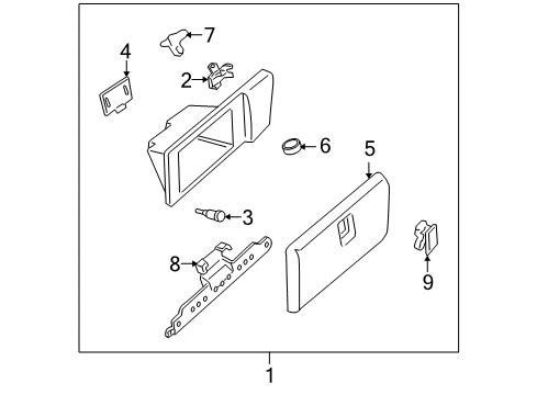 2005 Buick Terraza Glove Box Diagram