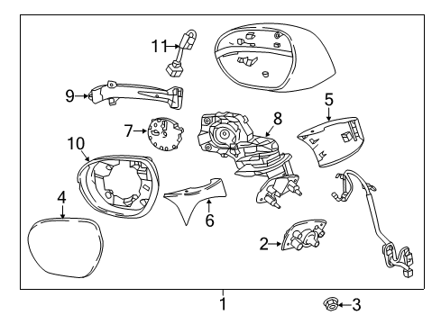 2016 Buick Envision Mirrors, Electrical Diagram 2 - Thumbnail