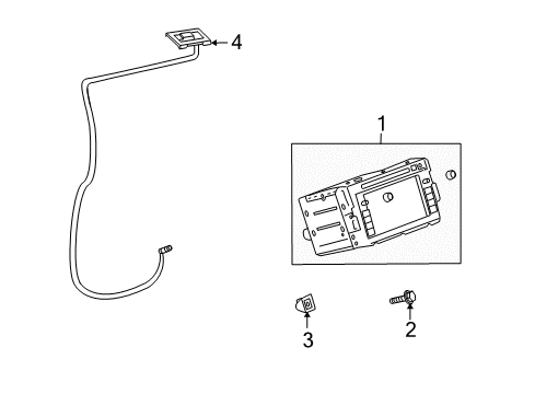 2017 Buick Enclave Navigation System Diagram