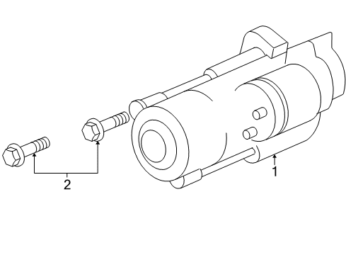 2011 Buick Lucerne Starter, Electrical Diagram 2 - Thumbnail