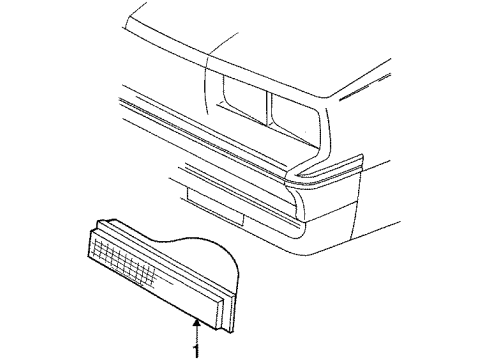 1986 Cadillac Cimarron Park Lamps Diagram