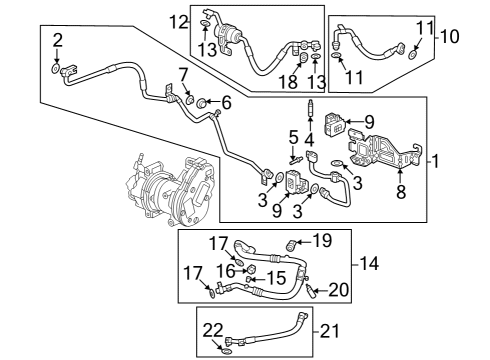 2023 GMC Hummer EV Pickup Air Conditioner Diagram 1 - Thumbnail