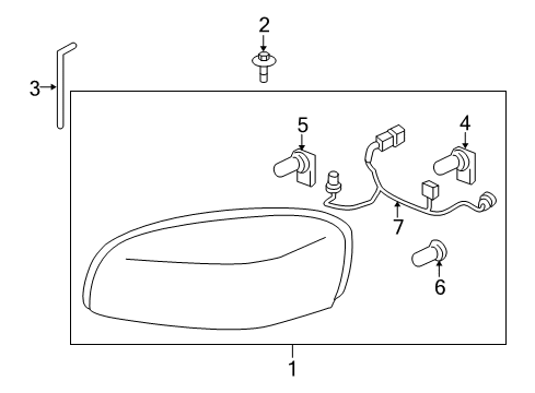 2005 Pontiac Montana Bulbs Diagram 3 - Thumbnail