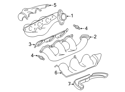 2005 Chevy Impala Exhaust Manifold Diagram 2 - Thumbnail