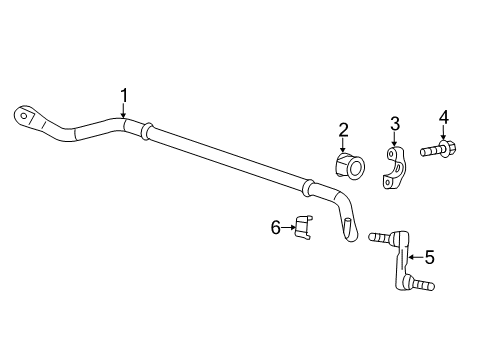 2014 Chevy Corvette Rear Suspension, Control Arm Diagram 3 - Thumbnail