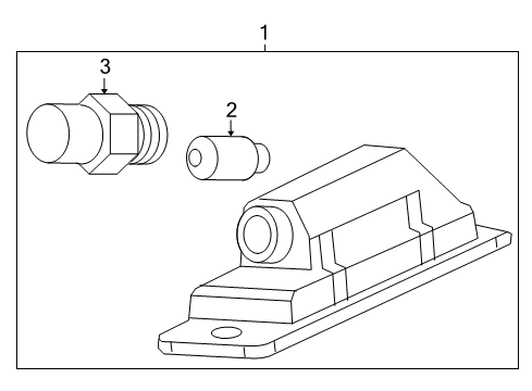 2011 Buick Regal License Lamps Diagram