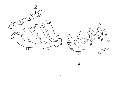 2006 Chevy Impala Exhaust Manifold Diagram 3 - Thumbnail