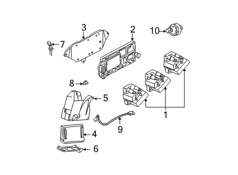 1998 Chevy Malibu Ignition System Diagram 2 - Thumbnail