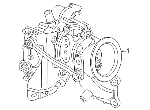 2021 Buick Encore GX Exhaust Manifold Diagram 1 - Thumbnail