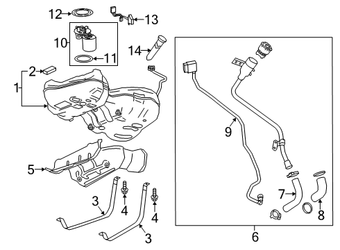 2019 Buick LaCrosse Senders Diagram 3 - Thumbnail