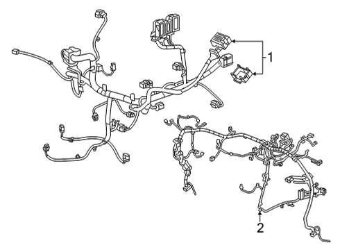 2022 Chevy Bolt EUV Wiring Harness Diagram