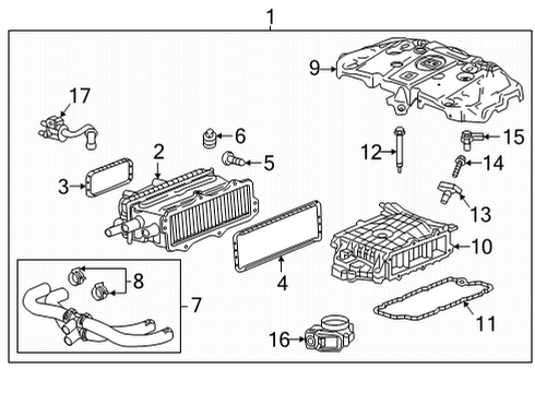 2021 Cadillac CT5 Turbocharger Diagram 2 - Thumbnail