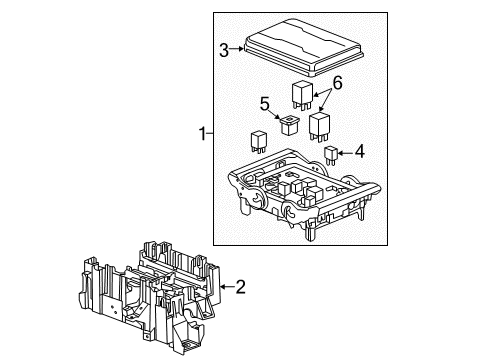 2016 Chevy Tahoe Fuse & Relay Diagram 1 - Thumbnail