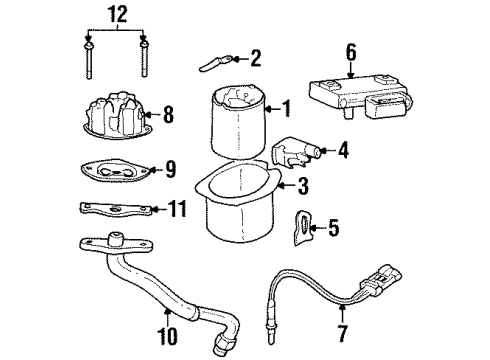 1996 Oldsmobile Achieva EGR System Diagram