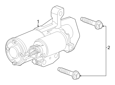 2024 Buick Encore GX Starter Diagram 2 - Thumbnail