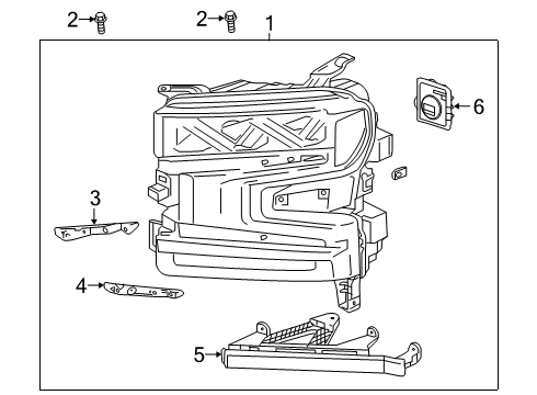 2021 Chevy Silverado 1500 Headlamps, Electrical Diagram 1 - Thumbnail