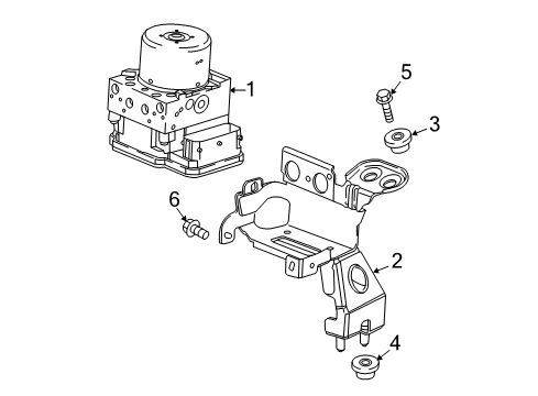 2018 Buick Cascada ABS Components, Electrical Diagram