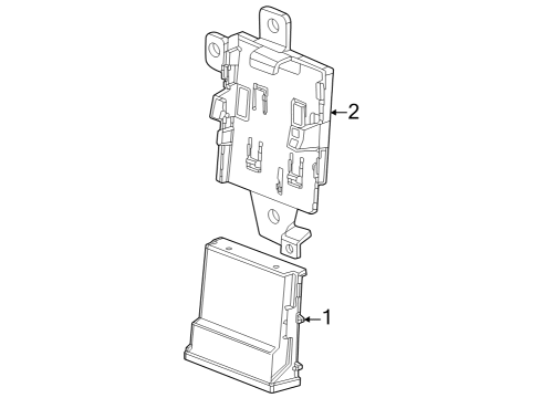 2023 GMC Canyon Electrical Components Diagram 3 - Thumbnail