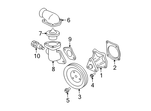 1994 GMC Sonoma Powertrain Control Diagram 1 - Thumbnail