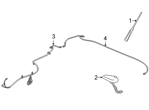 2011 GMC Terrain Antenna & Radio Diagram