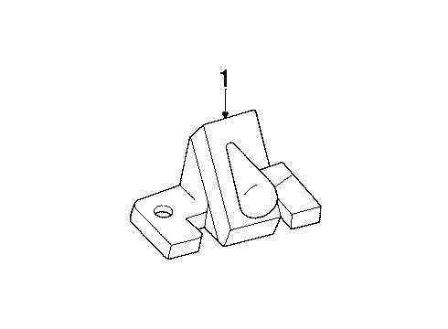 1990 Chevy Lumina APV License Lamps Diagram