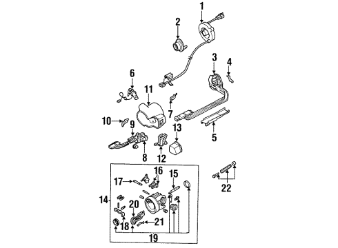 1997 Pontiac Firebird Switches Diagram 1 - Thumbnail