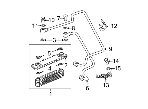 2002 Saturn Vue Oil Cooler Diagram