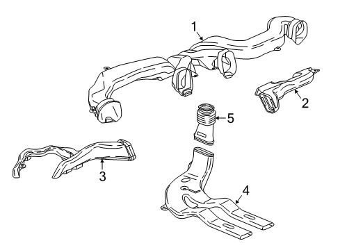 2016 Buick Cascada Ducts Diagram