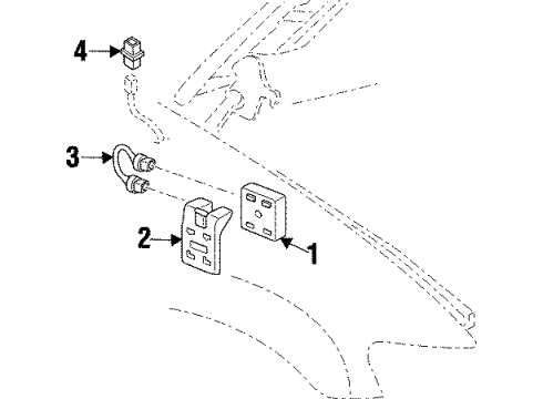 2004 Oldsmobile Silhouette Daytime Running Lamps Diagram