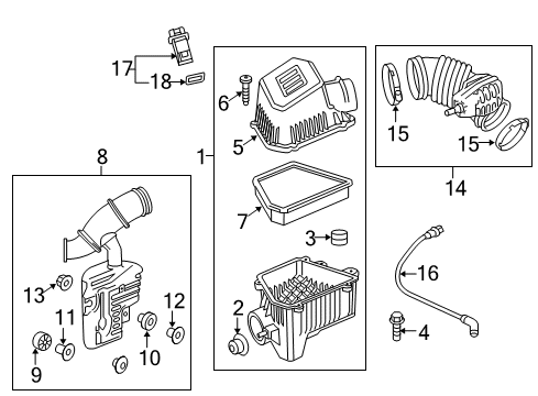 2015 GMC Terrain Filters Diagram 4 - Thumbnail