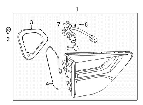 2021 Chevy Trailblazer Bulbs Diagram 5 - Thumbnail