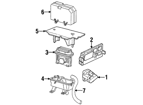 1997 Buick LeSabre Powertrain Control Diagram 1 - Thumbnail