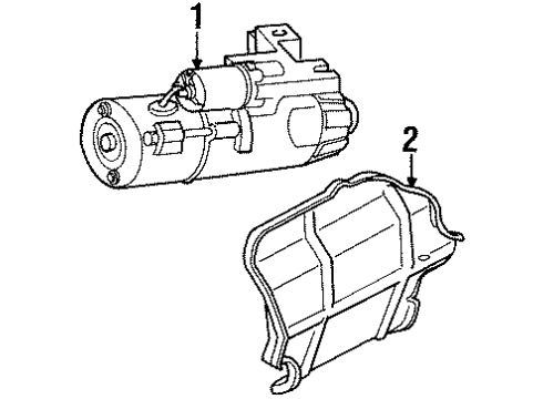 1994 Pontiac Firebird Starter Diagram