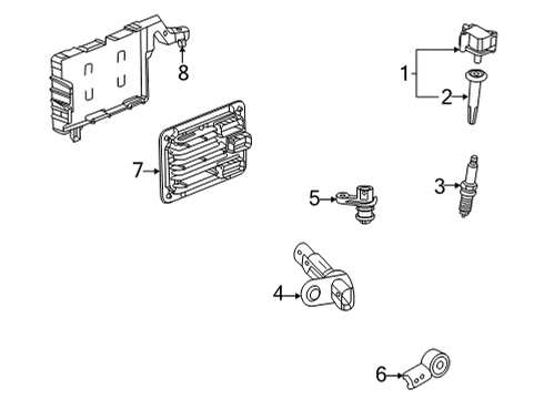 2023 Buick Encore GX Boot Assembly, Splg Diagram for 12698494