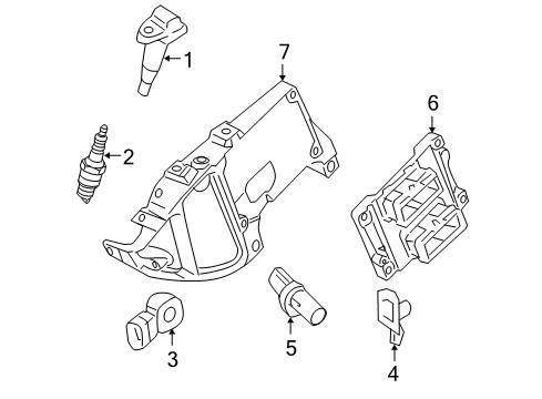 2011 Cadillac STS Ignition System Diagram