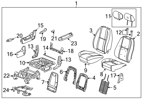 2008 Chevy Suburban 1500 Power Seats Diagram 4 - Thumbnail